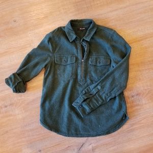 Madewell half zip pullover